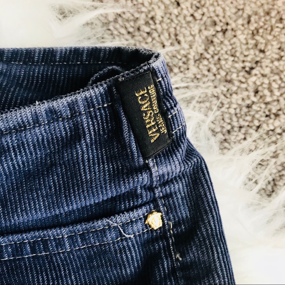 Versace Jean Couture Corduroy Bootcut  28 - Picture 4 of 6